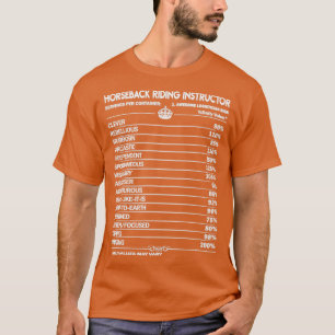 Reitlehrer Täglicher Faktor 2 Geschenk I T-Shirt