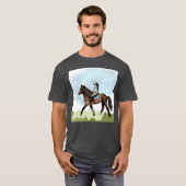 Reitmädchen T-Shirt (Vorne ganz)