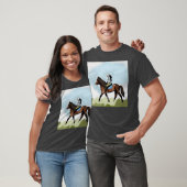 Reitmädchen T-Shirt (Unisex)