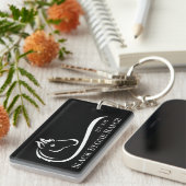 Reitmarkenlogo für Reittiere Schlüsselanhänger (Vorderseite rechts)