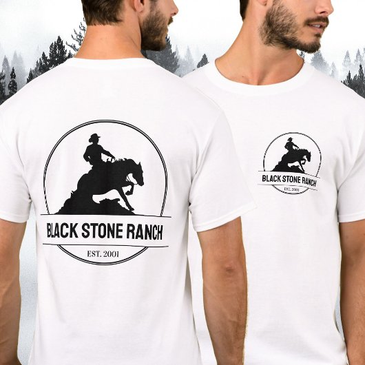Reitmarkenzeichen für Western T-Shirt