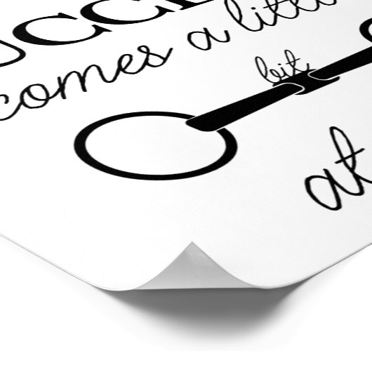 Reitmotivation Poster (Ecke)