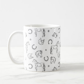 Reitmuster Kaffeetasse