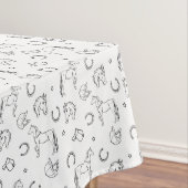 Reitmuster Tischdecke (Beispiel)