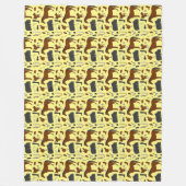 Reitmuster von Reitausrüstung Fleecedecke (Vorderseite)