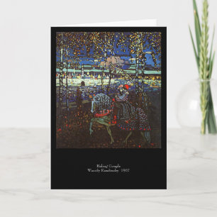 Reitpaare durch Wassily Kandinsky 1907 Karte