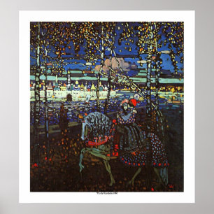 Reitpaare durch Wassily Kandinsky Poster