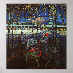 Reitpaare durch Wassily Kandinsky Poster