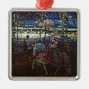 Reitpaare durch Wassily Kandinsky Silbernes Ornament