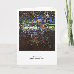 Reitpaare, Wassily Kandinsky 1907 Karte