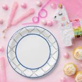 Reitpappe - Pferdeschuh Pappteller (Party)