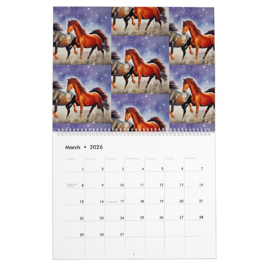 Reitpferd 2023 kalender (Mär 2026)