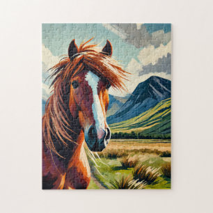 Reitpferd 250 Stück Puzzle