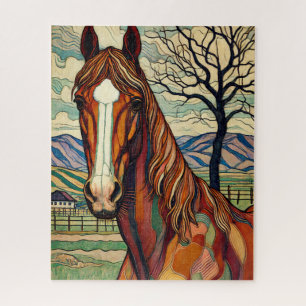 Reitpferd 500 Stück Puzzle