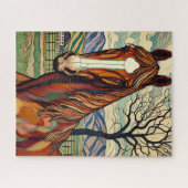 Reitpferd 500 Stück Puzzle (Horizontal)