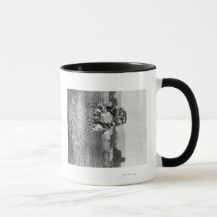 Reitpferd "Buffalo Bills" Cody nahe bei Tasse