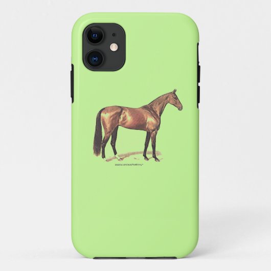Reitpferd Case-Mate iPhone Hülle (Rückseite)