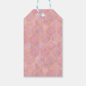 Reitpferd Derby Party Geschenkanhänger (Rückseite)