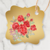 Reitpferd Derby Party Geschenkanhänger (Rückseite)