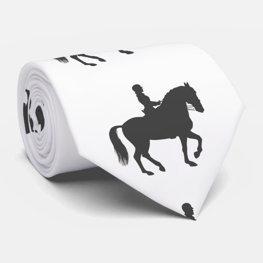 Reitpferd - Farbe wählen Krawatte (Gerollt)