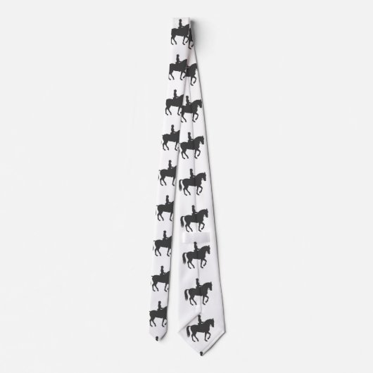 Reitpferd - Farbe wählen Krawatte (Rückseite)