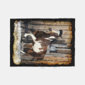 Reitpferd Fleecedecke (Vorderseite (Horizontal))