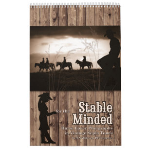 Reitpferd für das stabile Minded Years Kalender