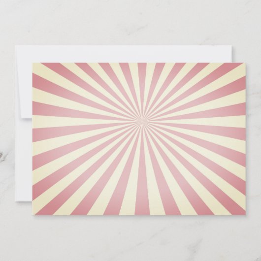 Reitpferd Geburtstag Einladung (Rückseite)