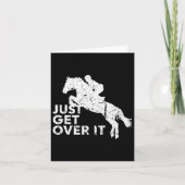 Reitpferd Horsebac Karte (Vorderseite)