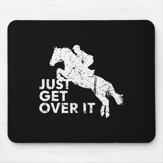Reitpferd Horsebac Mousepad (Vorne)