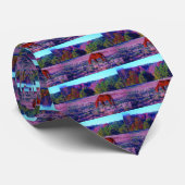 Reitpferd im Lila Gras Krawatte (Gerollt)