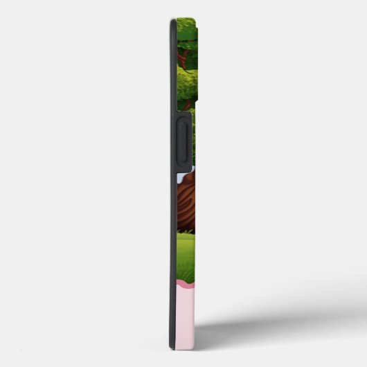 Reitpferd in einer Weide Case Mate iPhone (Rückseite / Rechts)