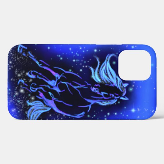 Reitpferd iPhone Case (Rückseite (Horizontal))