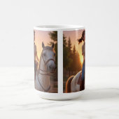 Reitpferd Kaffeetasse (Mittel)