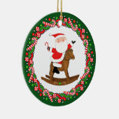 Reitpferd Keramik Ornament (Rechts)