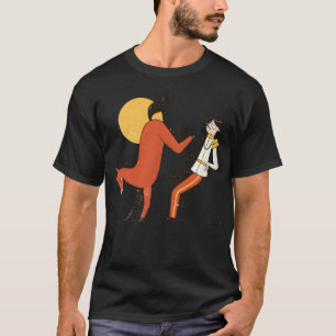Reitpferd-Kick-Norman-Thelwell-Bi T-Shirt