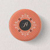 Reitpferd Monogram Button (Vorderseite)