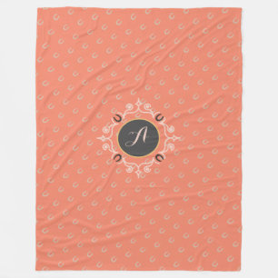 Reitpferd Monogram Fleecedecke
