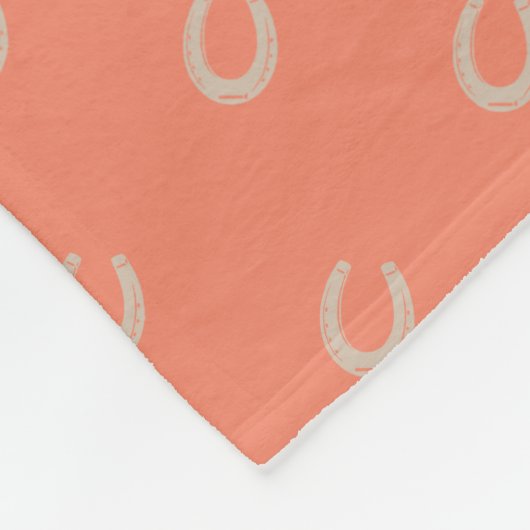 Reitpferd Monogram Fleecedecke (Ecke)