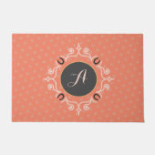 Reitpferd Monogram Fußmatte (Vorderseite)