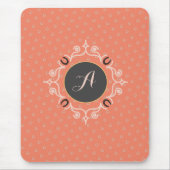 Reitpferd Monogram Mousepad (Vorne)