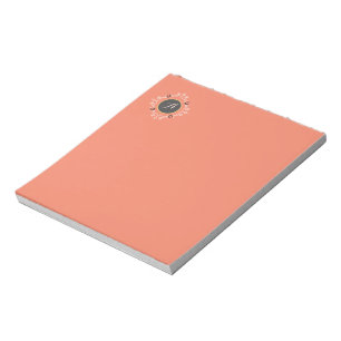 Reitpferd Monogram Notizblock