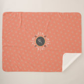 Reitpferd Monogram Sherpadecke (Vorderseite (Horizontal))