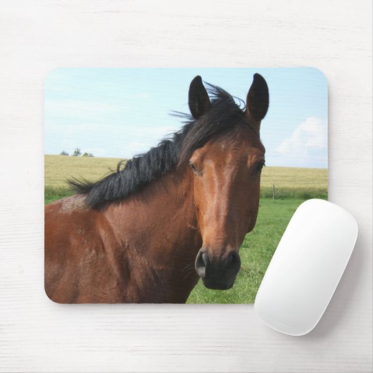 Reitpferd Mousepad (Mit Mouse)