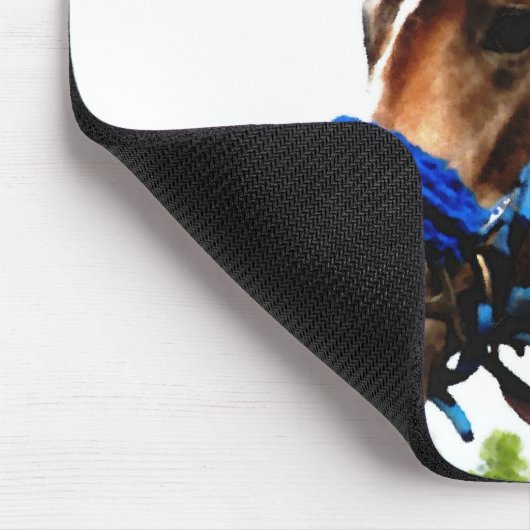 Reitpferd Mousepad (Ecke)