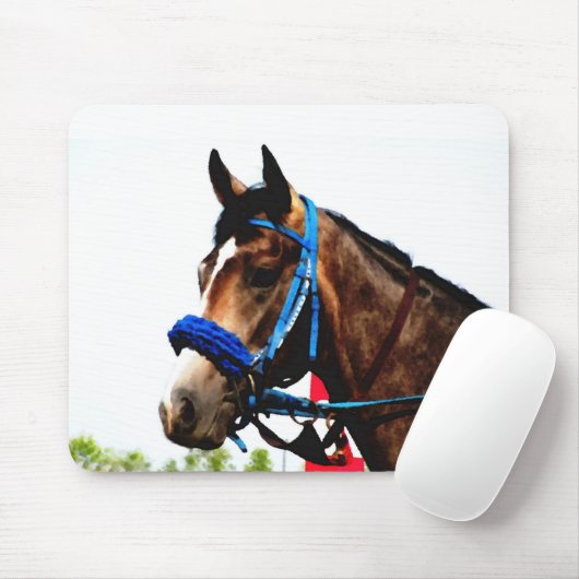 Reitpferd Mousepad (Mit Mouse)