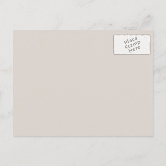 Reitpferd-Muster Save the Date Ankündigungspostkarte (Rückseite)