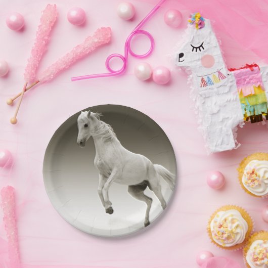 Reitpferd Pappteller (Party)