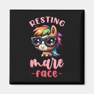 Reitpferd Pferdefan Magnet