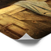 Reitpferd Poster (Ecke)